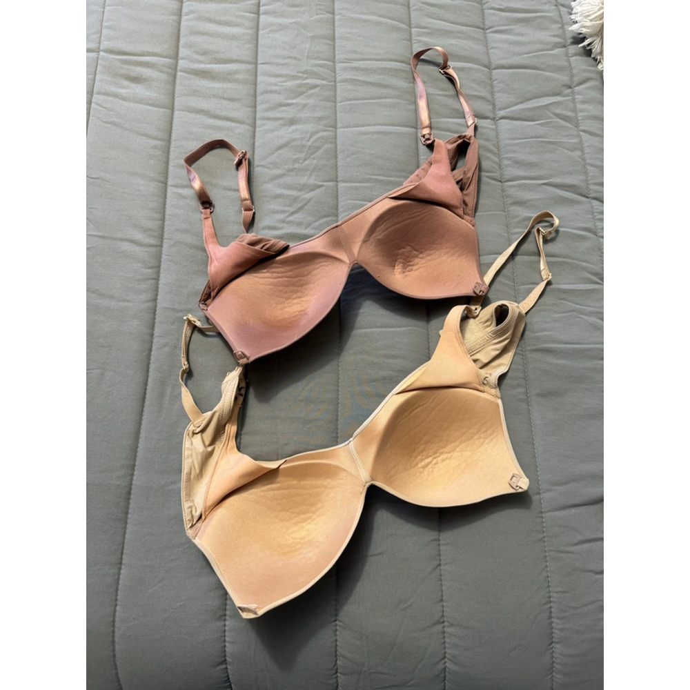 Auden | Maternity Nursing Bras Bundle in Biege & Brown | 36B - Picture 6 of 7